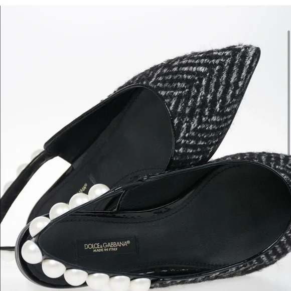 Dolce and Gabbana Tweed flats - Picture 2 of 7